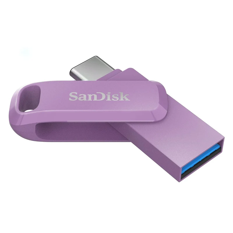 SANDISK Ultra Dual Drive Go Type-C 128GB, OTG, Upto 400MB/s, Pendrive, Lavender, 5Y Warranty (SDDDC3-128G-I46LPD)
