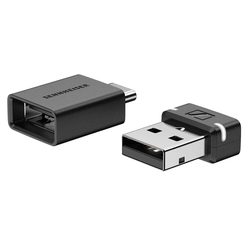 Sennheiser BTD 600 Bluetooth Audio Transmitter Dongle – aptX Adaptive & Low Latency, USB-A/USB-C for PC/Mac, Seamless Audio Sync,Plug & Play, Compatible With All Brands,Perfect Sync with Voice & Video