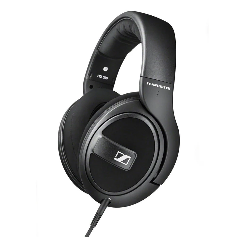 Sennheiser HD 569 Closed‑Back Audiophile Headphones, German-Irish Craftsmanship, Great Soundstage with E.A.R. Technology, Effective Acoustic Isolation, Rich Bass, Detachable Cables
