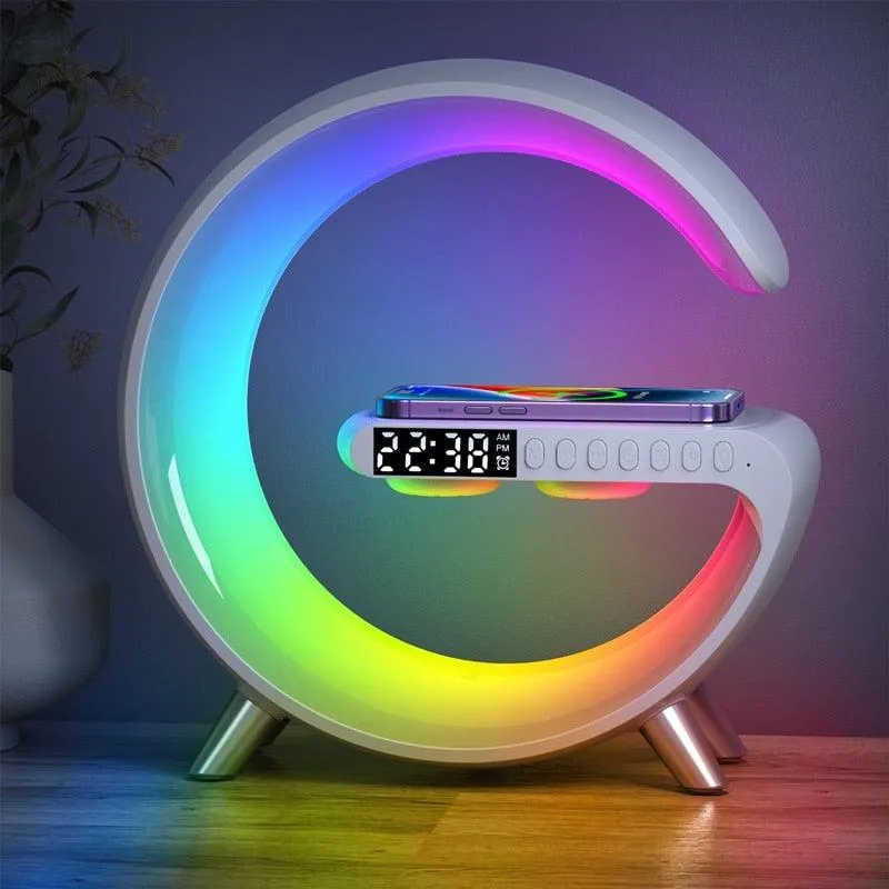 Réveil & Chargeur sans fil pour Smartphone Samsung Xiaomi Apple Huawei