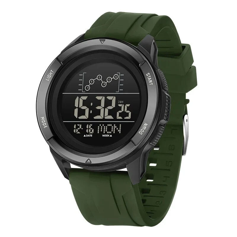 Montre Digitale Multifonction – Étanche & Design Moderne