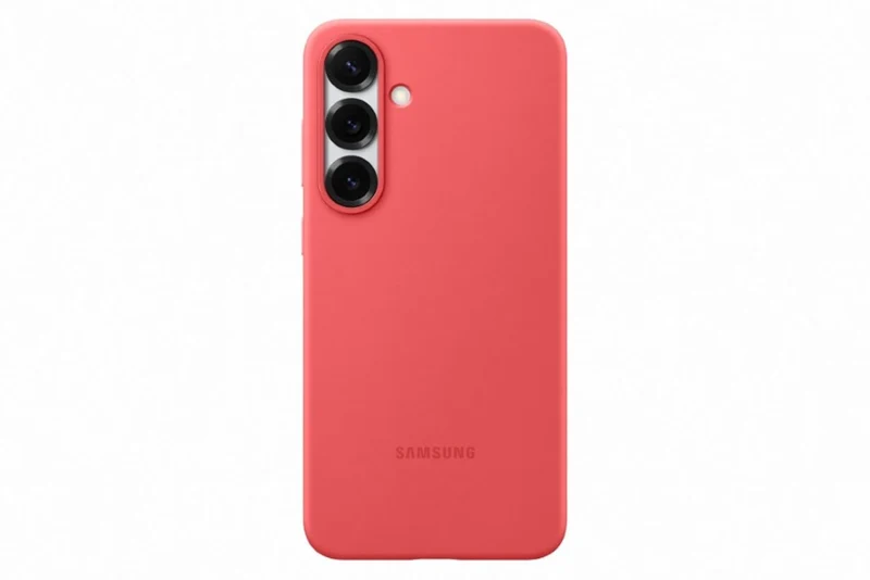Samsung Galaxy S25 Plus Silicone Case, Red
