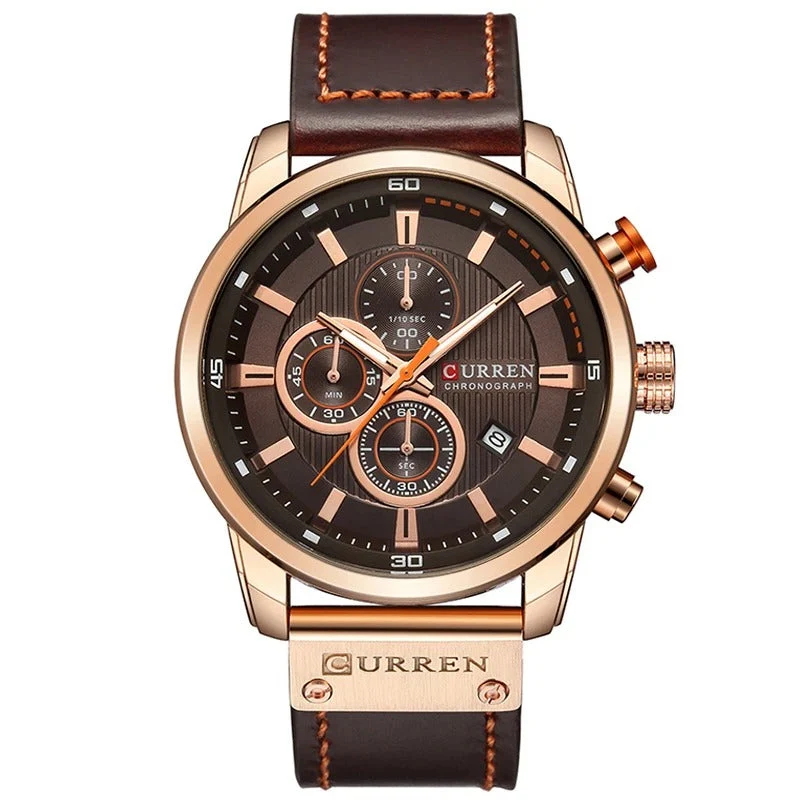 Montre Sport Bracelet Cuir