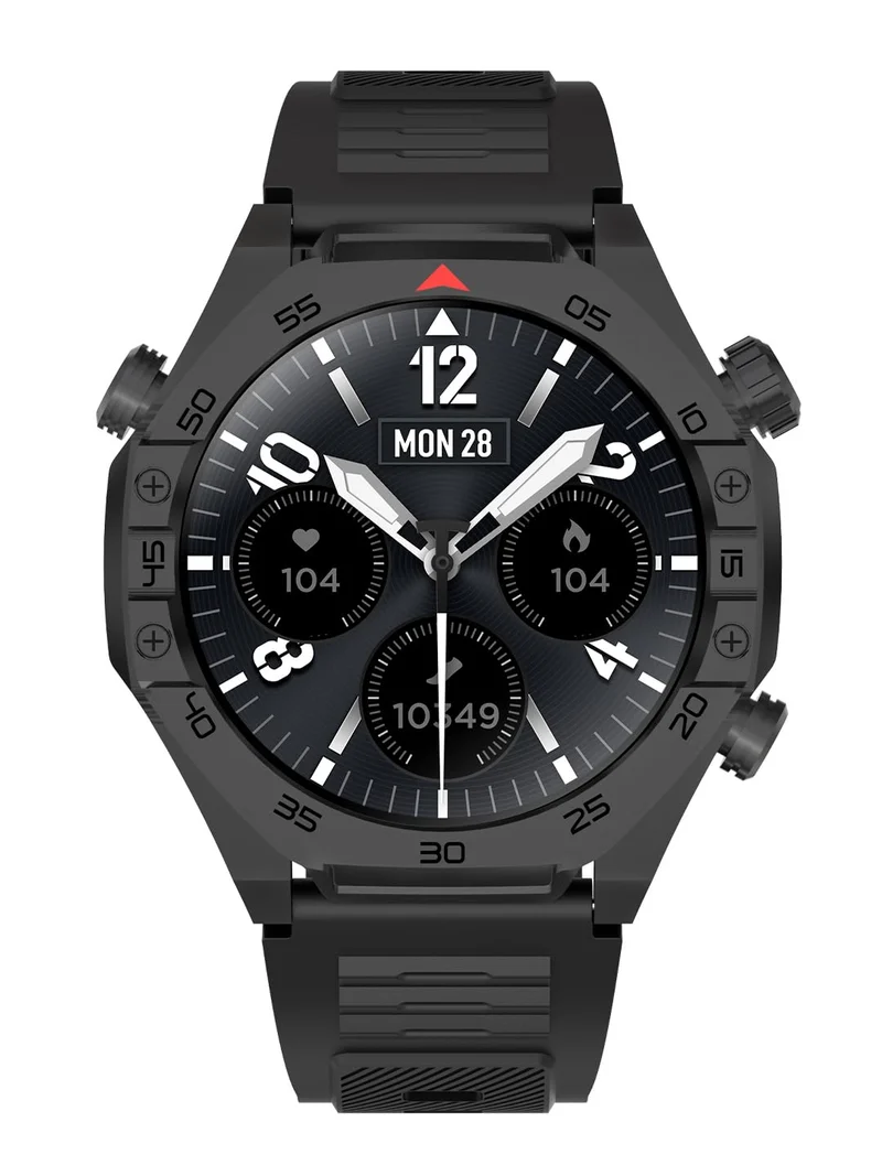 TIMEX Smart NexGen 1.43"(3.6cm) AMOLED Display with Functional Crown and BT Calling Smartwatch for Unisex