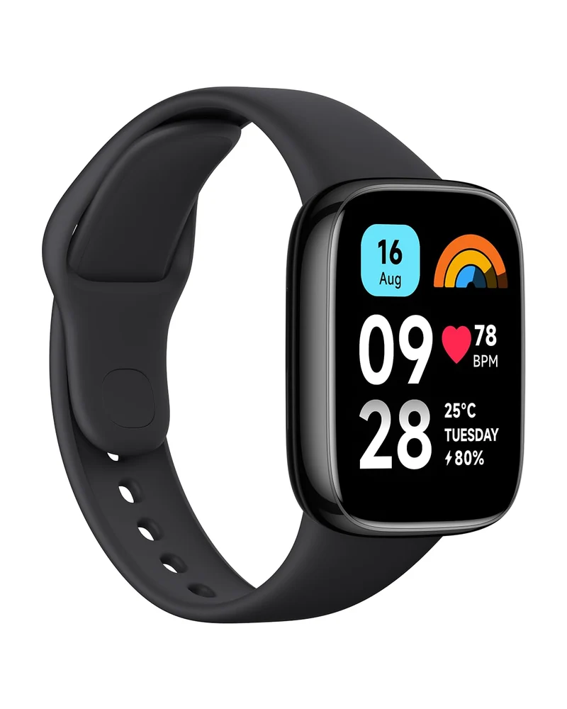 Redmi Smart Watch 3 Active | 1.83 Inch Big LCD Display, 5ATM Water Resistant, 12 Days Battery Life, GPS, 100+ Workout Mode, Heart Rate Monitor, Full Scale Fitness Tracking.