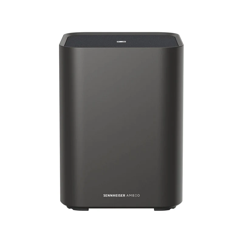Sennheiser AMBEO Sub for TV&Music- Immersive 3D Surround Sound-Thundering Deep Bass Down to 27 Hz - 8" Subwoofer with a Class D Amplifier - Compatible with AMBEO Soundbar Family. 2 Years Warranty