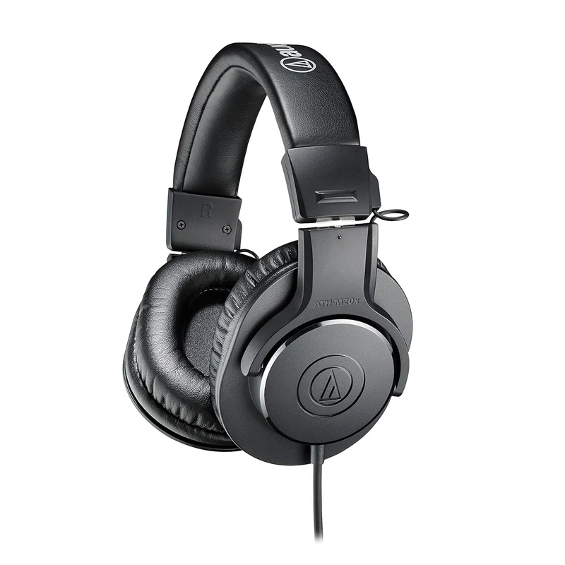 Audio-Technica ATH-M20x Over-Ear Professional Studio Monitor Headphones