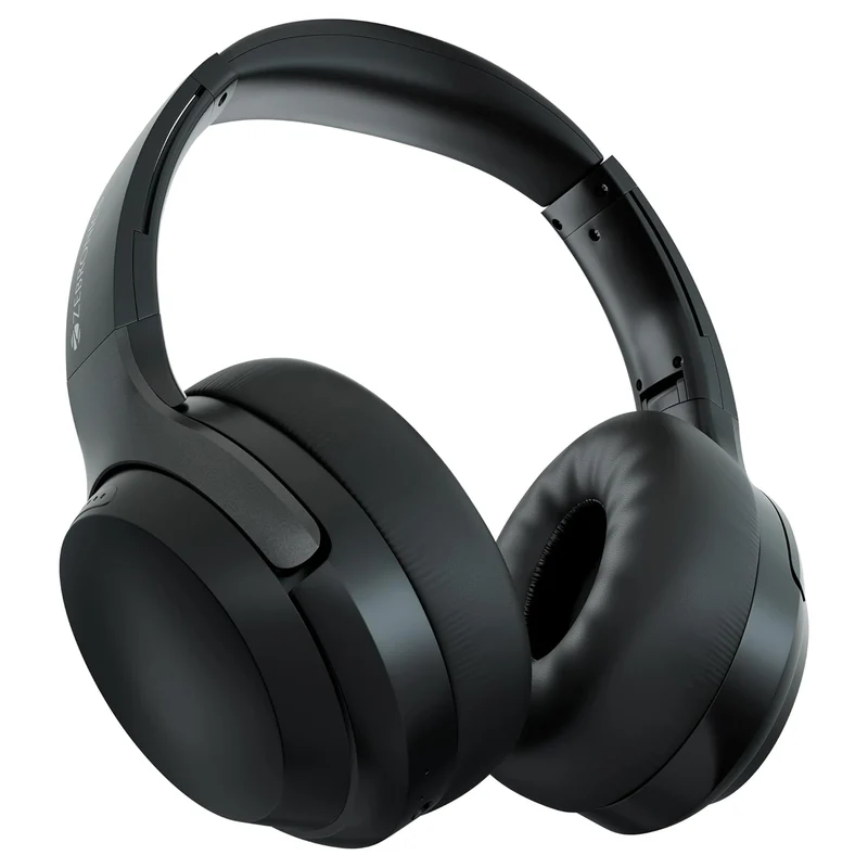 ZEBRONICS Duke Plus (2026 Upgrade) Wireless Headphones, BT v5.4, Upto 70hrs Playback, 40mm Drivers, Gaming Mode, ENC, Dual Pairing, Rapid Charge, AUX, 3 EQ Modes (Black)