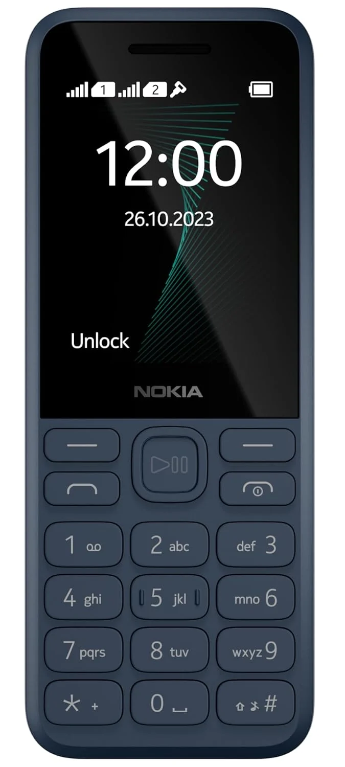 Nokia 130 Music | Built-in Powerful Loud Speaker with Music Player and Wireless FM Radio | Dedicated Music Buttons | Big 2.4” Display | 1 Month Standby Battery Life