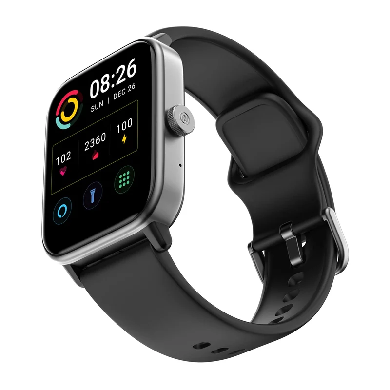 Noise ColorFit Pro 4 Max 1.8" Biggest Display, Bluetooth Calling Smart Watch, Built.in Alexa, 100 Sports Modes, Detection, Health & Productivity Suite (Jet Black)