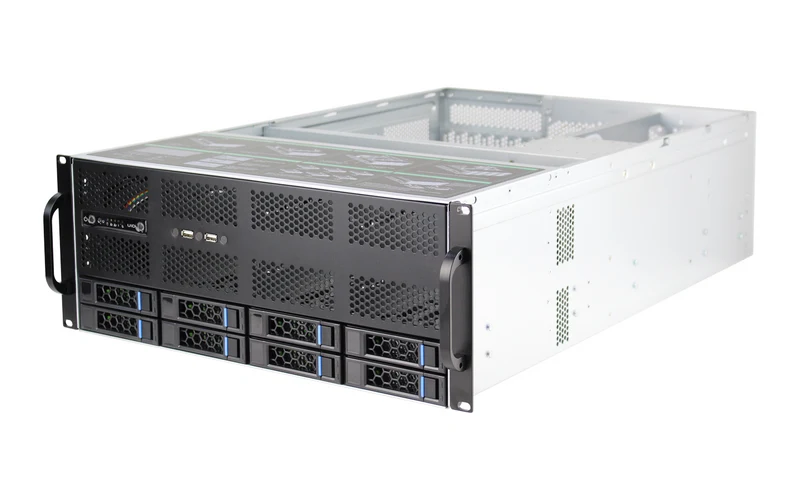 Euromicron AI Server 4U 8 Bay Hotswap Large Storage Unit Workstation with Intel Xeon Gold 6133 Processor & 64GB DDR4 RAM