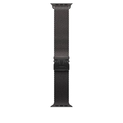 Apple Watch Band - Milanese Loop - 49mm - Black