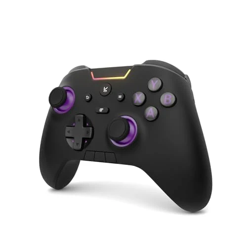 Kreo Surge XB Wireless Gaming Controller with Hall Effect Joysticks & Triggers, Tri-Mode, Turbo Mode, Macro Buttons, RGB, 1000Hz Polling, Gaming controller for PC Wireless, Android.