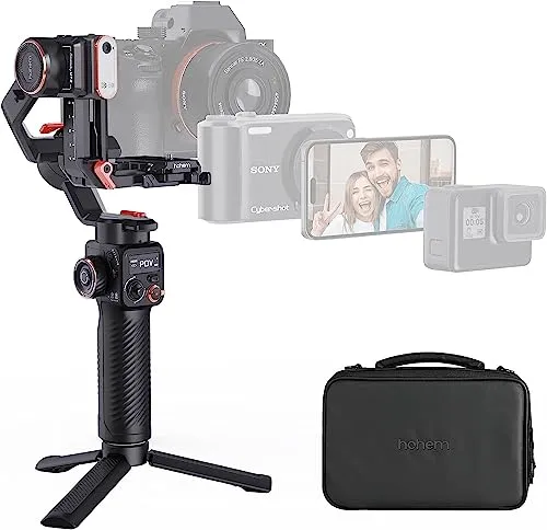 Hohem iSteady MT2 Kit 3-Axis Gimbal Stabilizer for Mirrorless/Pocket/Action Camera and Smartphone (Gimbal Only without Accessories)