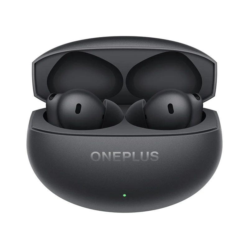OnePlus Buds 4 TWS Earbuds with Upto 55dB Real-time ANC, Adaptive Mode, Dual Drivers and DACs, 3D Audio, Upto 45hrs Music Playback, Dual-Device connectivity, 47ms Low Latency, Storm Gray