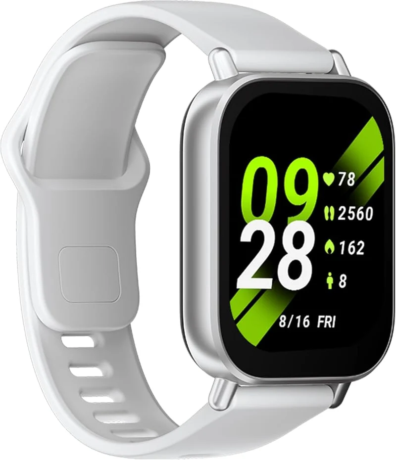 Redmi Watch 5 Active, 2" Display, Metal Body, 18 Day Battery, Bluetooth Calling, Advanced AI Noise Cancellation, Alexa