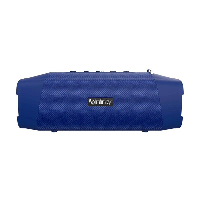 Infinity by Harman Fuze 700 Dual EQ Deep Bass 20W Portable Stereo Speaker with 10 Hours Playtime, Built-in Powerbank, Bluetooth 5.0 and IPX7 Waterproof (Mystic Blue)