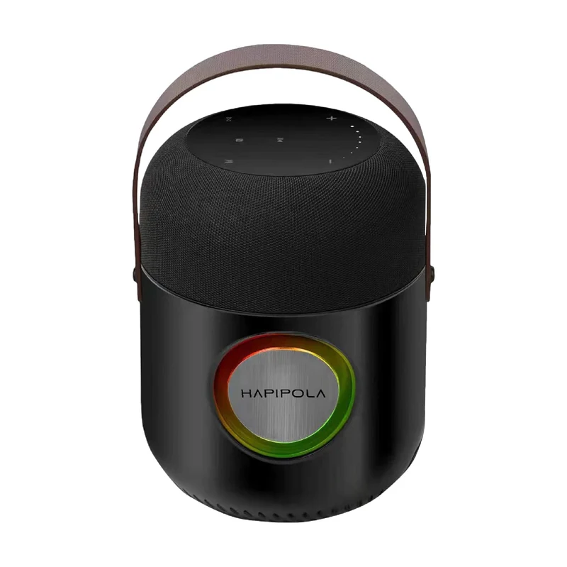 HAPIPOLA Bluetooth Speaker Aqua Pulse | Immersive Audio 100W Speaker | Good Bass | Portable | Type c Charging | Built in mic | dustproof | Handfree Calling | RGB Lights