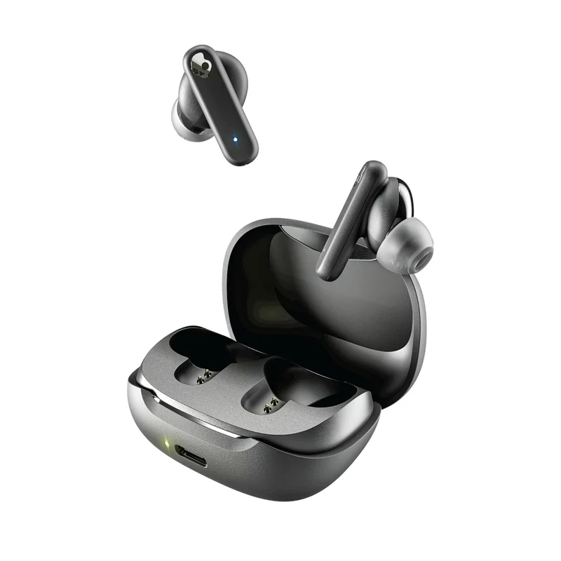 Skullcandy Smokin Buds XT Wireless in Ear Earbuds – ENC Clear Calls, Music/Movie/Podcast EQ Modes, 20Hr Battery, Rapid Charge, Touch Controls, Solo Bud Use