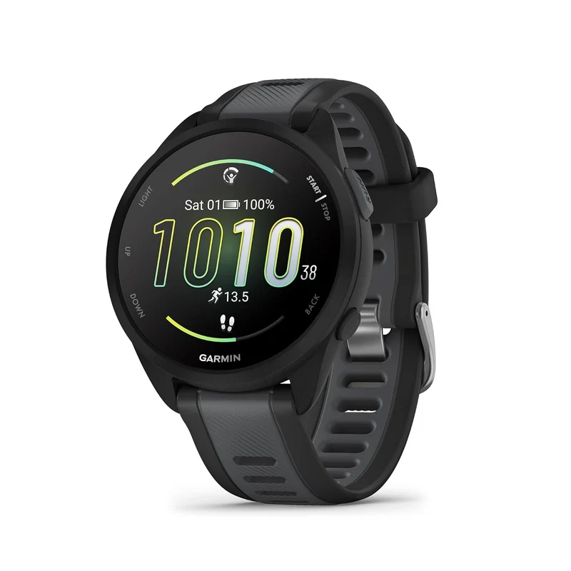 Garmin Forerunner 165 Music, Running Smartwatch, Colorful AMOLED Display, Training Metrics and Recovery Insights, Music on Your Wrist