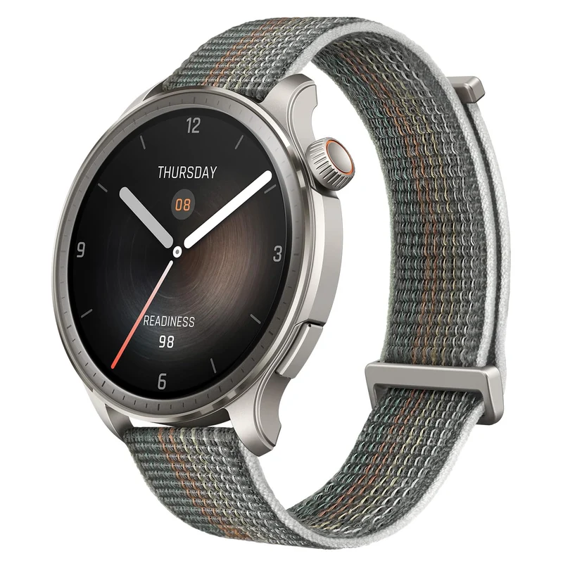 Amazfit Balance 46mm AMOLED Smart Watch, Body Composition, 14 Days Battery, Dual-Band GPS, BT Calling, VO2 Max, Aluminium Alloy Frame, Temperature Sensor, Train Smarter with AI Zepp Coach