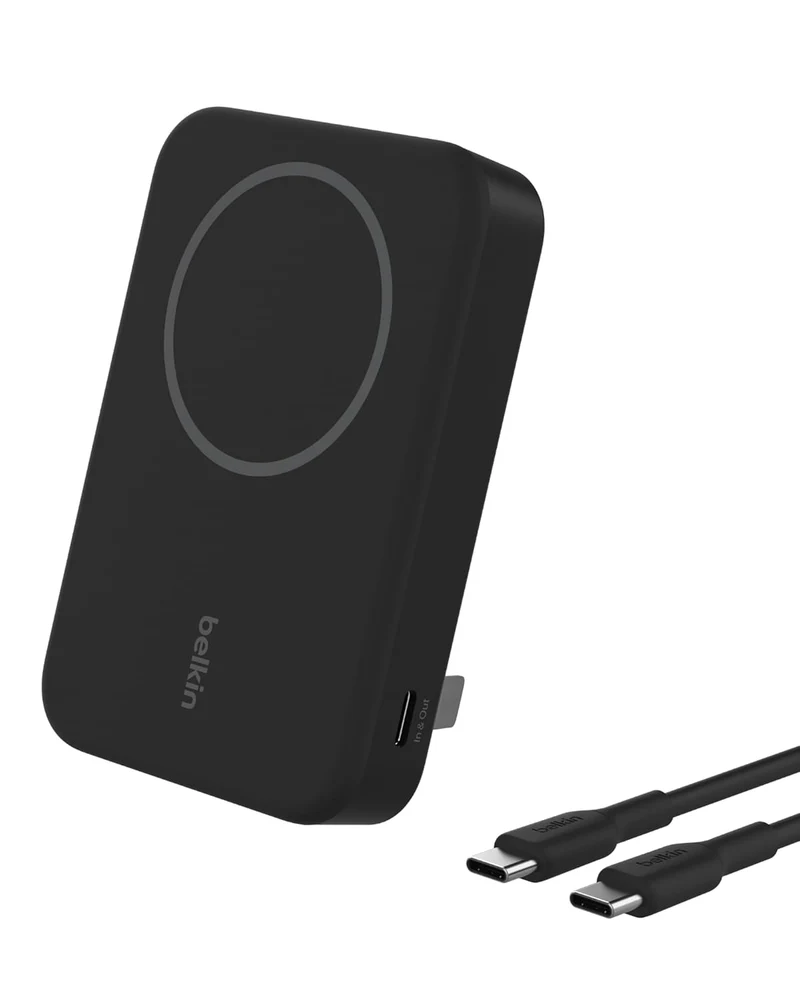 Belkin Qi2 10000 mAh Magsafe Wireless Power Bank | 15W Wireless Fast Charging, Compatible w/iPhone 17, Air, Pro, Pro Max, Google Pixel 10, etc. | 2 Years Warranty | Black (BRAND NEW/SEALED)