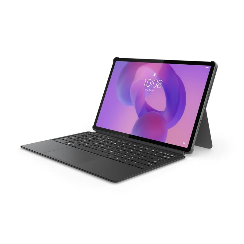 Lenovo Original Ideatab Pro Keyboard| Detachable 3-Point Pogo-Pin Connectors| Wireless Keyboard with Touchpad (Ultra Thin,Productivity Enabling Hot Keys,16 Intuitive Function Keys,ZG38C06035),Black