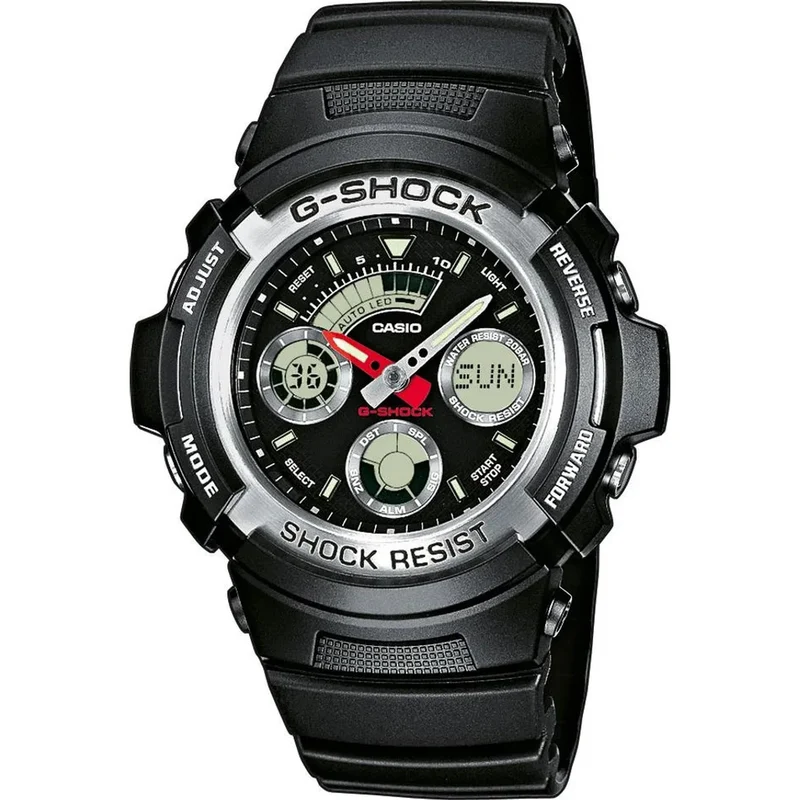 Montre Casio G-Shock AW-590-1A Homme Noir