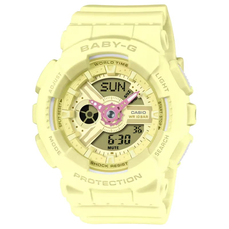 Montre Casio Baby-G BA-110AH-9A Femme Jaune