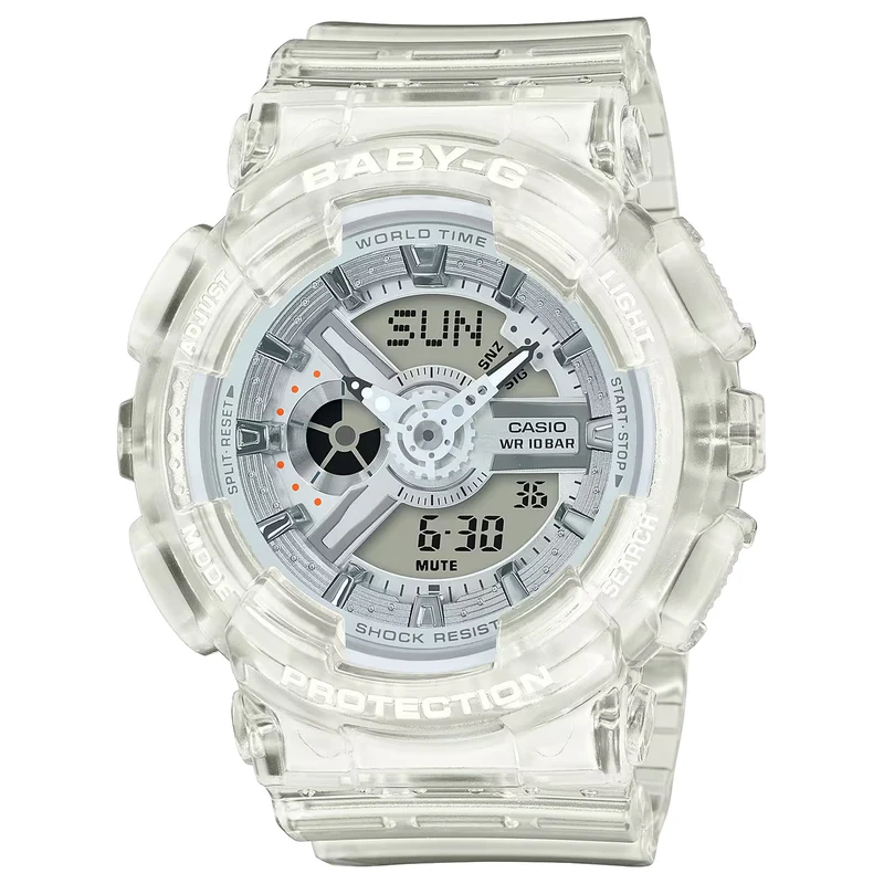 Montre Casio Baby-G BA-110XCR-7A Femme Transparent