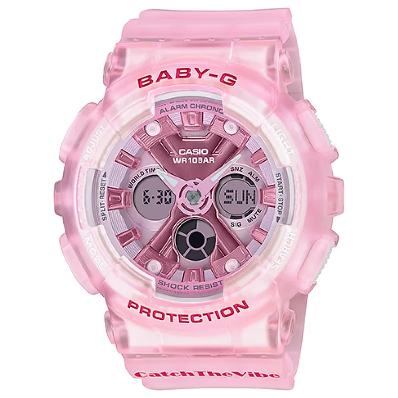 Montre Casio Baby-G BA-130CV-4A Femme Rose Riehata