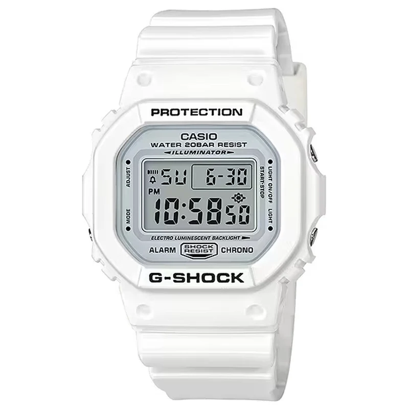 Montre Casio G-Shock DW-5600MW-7 Homme Blanc