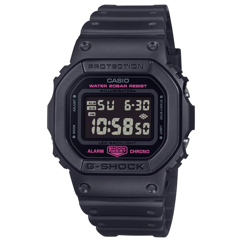 Montre Casio G-Shock DW-5600PK-1 Homme Noir