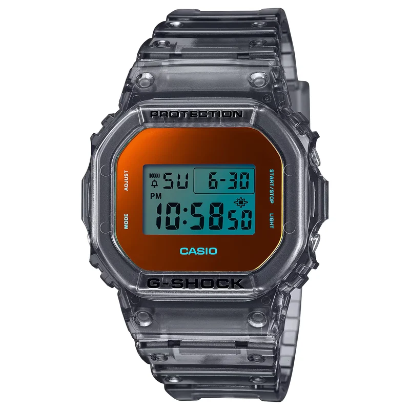 Montre Casio G-Shock DW-5600TLS-8 Homme Gris Transparent