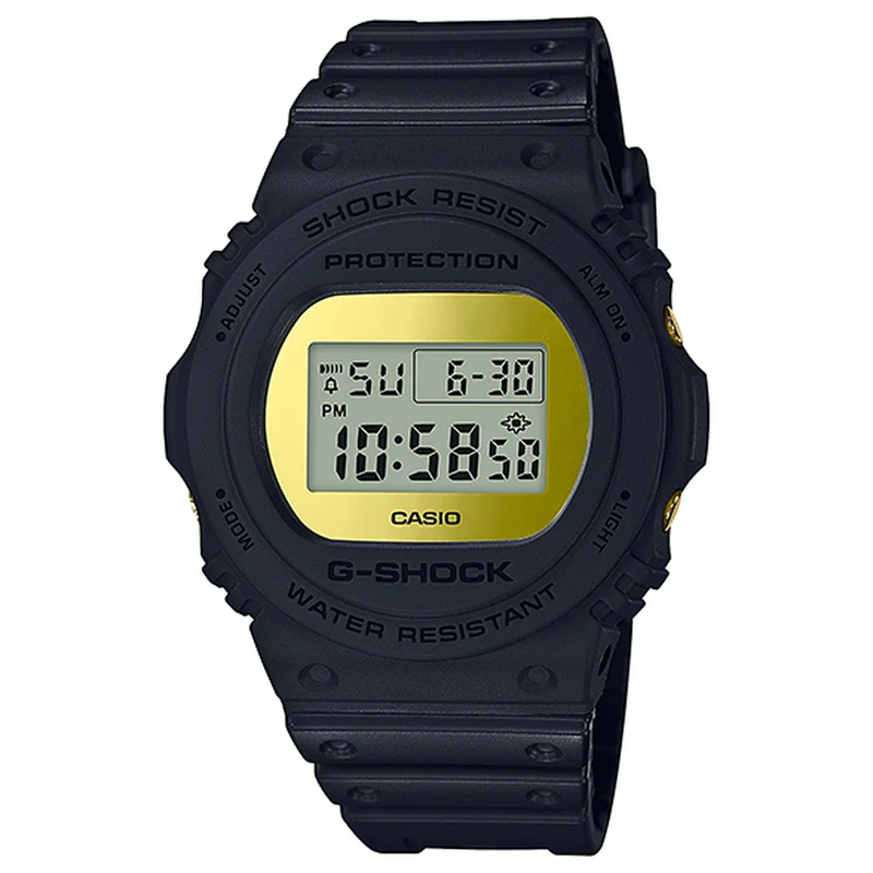 Montre Casio G-Shock DW-5700BBMB-1 Homme Noir Doré