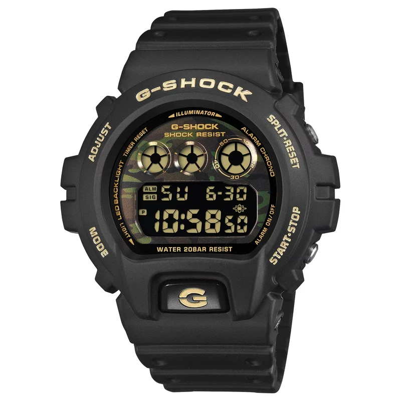 Montre Casio G-Shock DW-6900CF-1 Homme Noir Doré