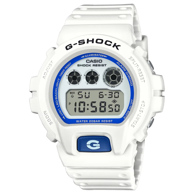 Montre Casio G-Shock DW-6900HDS-7 Homme Blanc Bleu