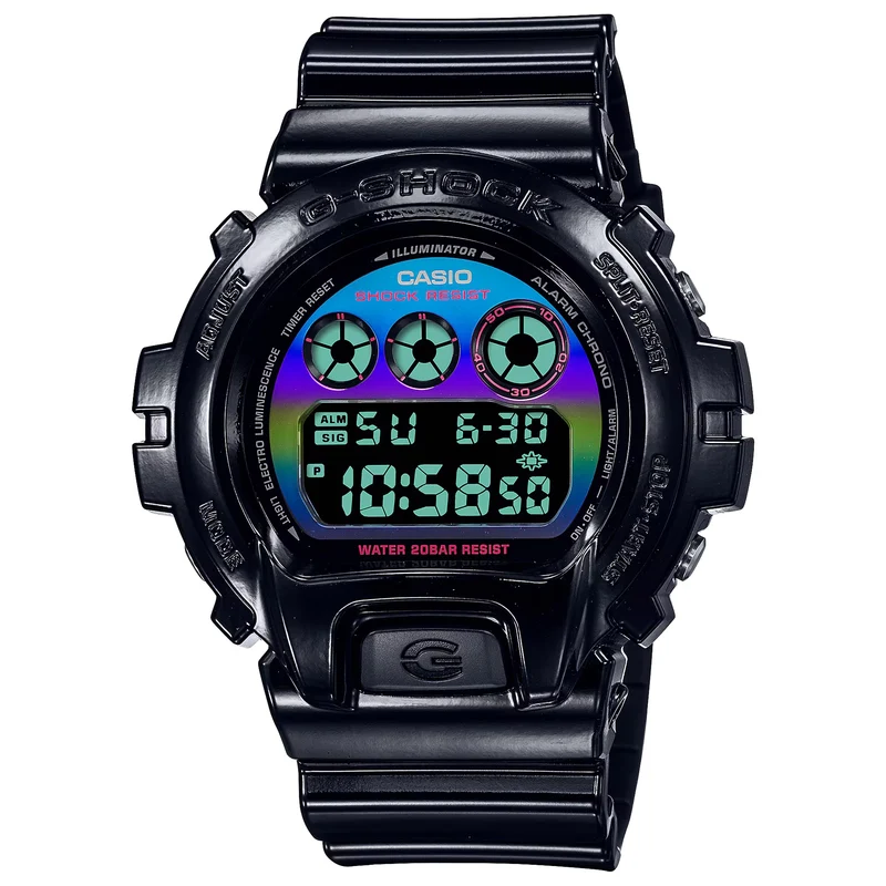 Montre Casio G-Shock DW-6900RGB-1 Homme Noir Multicolore