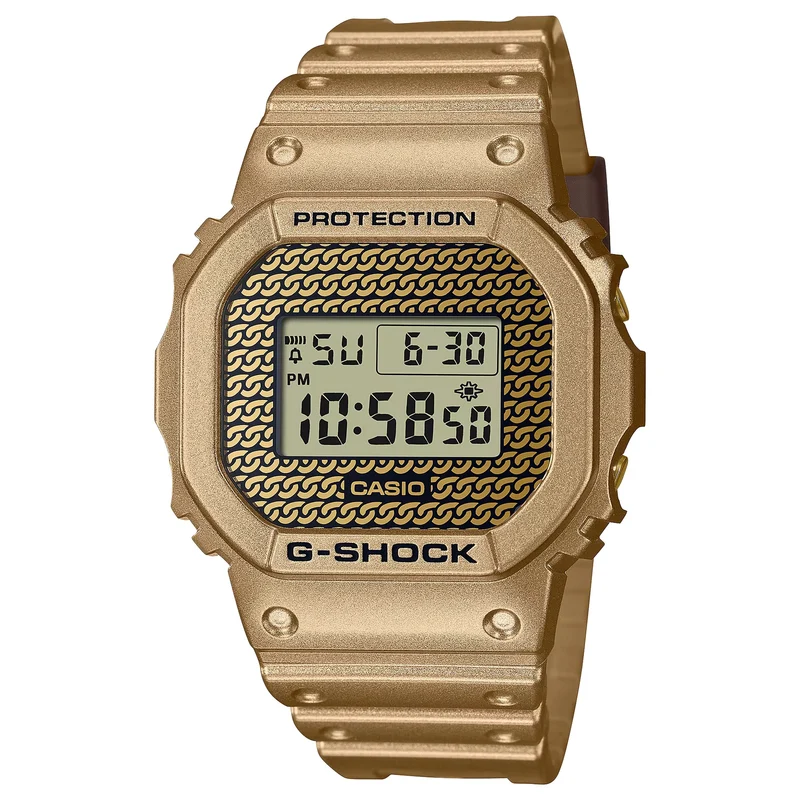 Montre Casio G-Shock DWE-5600HG-1 Homme Doré