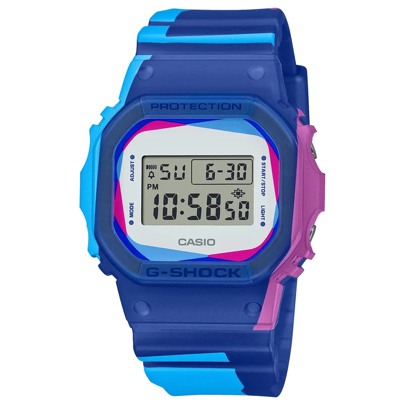 Montre Casio G-Shock DWE-5600PR-2 Homme Multicolore