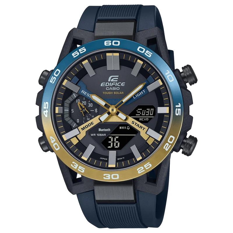 Montre Casio Edifice ECB-2000NP-1A Homme Noir Bleu
