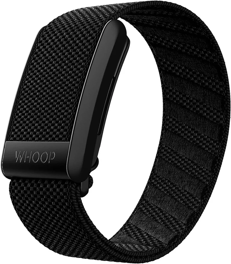 WHOOP 4.0 with 12 Month Subscription- Wearable Health Fitness & Activity Tracker- Continuous Monitoring, Performance Optimization, Heart Rate Tracking, Improve Sleep, Strain, Recovery, Wellness, Black