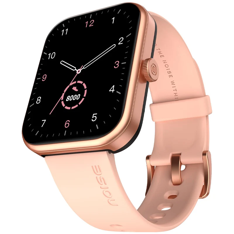 Noise Pulse 2 Max 1.85" Display, Bluetooth Calling Smart Watch, 10 Days Battery, 550 NITS Brightness, Smart DND, 100 Sports Modes, Smartwatch for Men and Women (Pink)