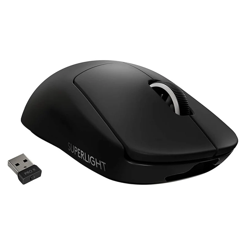 Logitech G PRO X Superlight Wireless USB Gaming Mouse, Ultra Lightweight 63 g, Hero 25K Sensor, 25, 600 DPI, 5 Programmable Buttons, Long Battery Life, for Esports, Compatible with PC/Mac-White
