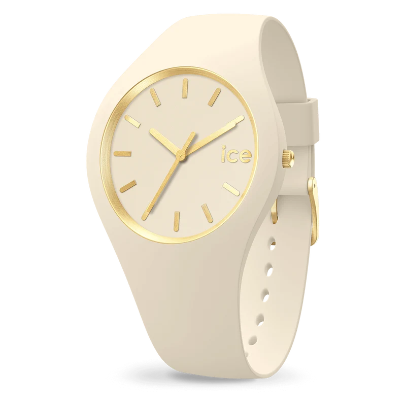Ice Watch - Montre Silicone Beige Doré Medium