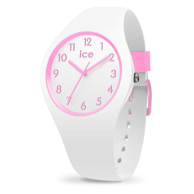 Ice Watch - Montre Silicone Blanc & Rose XS