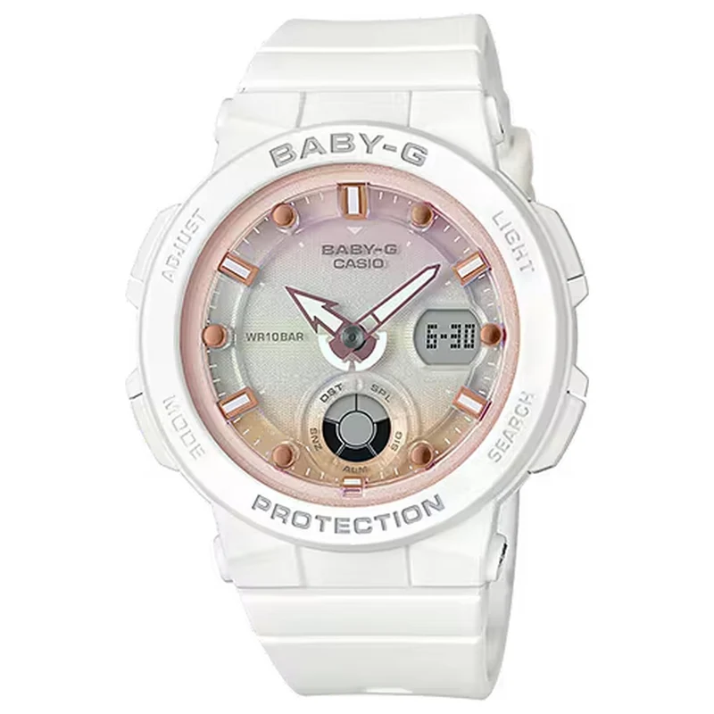 Montre Casio Baby-G BGA-250-7A2 Femme Blanc