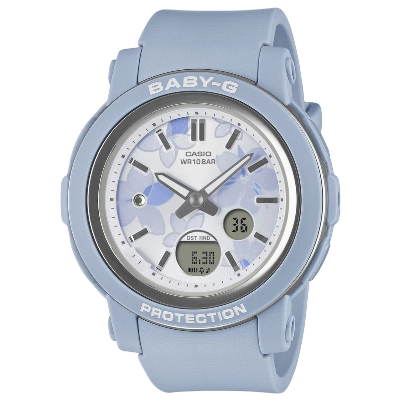 Montre Casio Baby-G BGA-290FL-2A Femme Bleu
