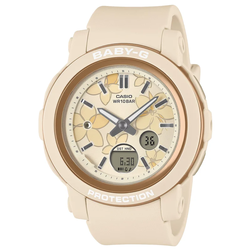 Montre Casio Baby-G BGA-290FL-4A Femme Beige
