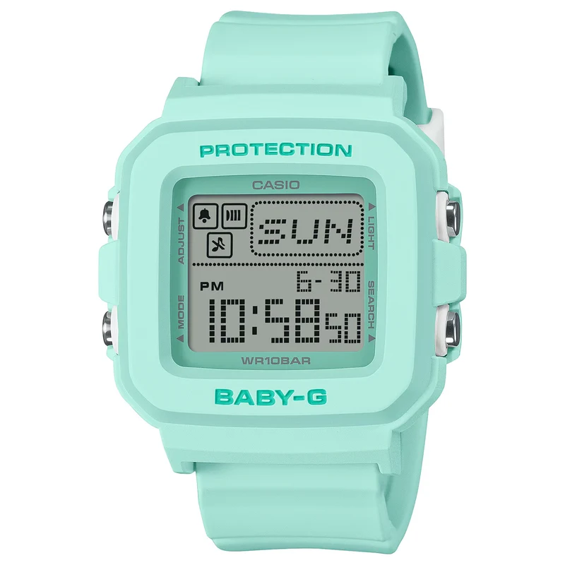 Montre Casio Baby-G BGD-10-3 Femme Vert